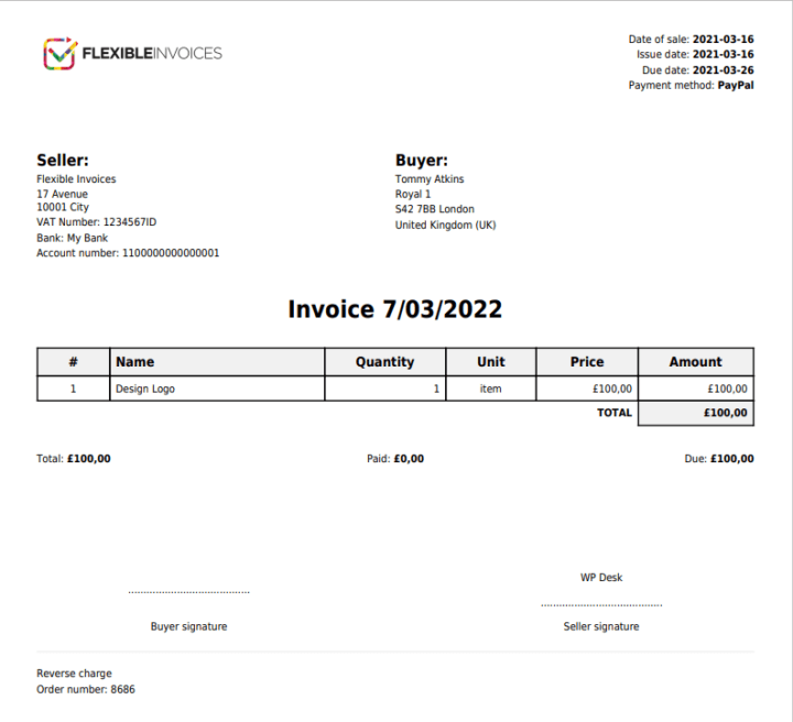 Brexit How to invoice to UK? Flexible Invoices