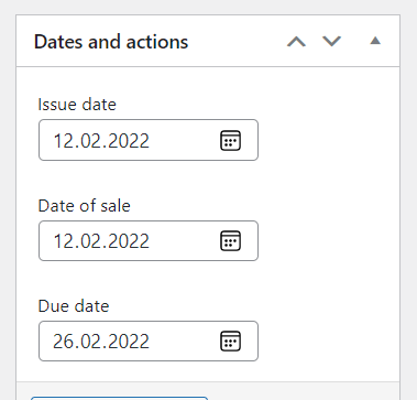 Dates And Actions Generate Manual Pdf Invoices In WordPress And Woocommerce