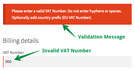 Eu Vat Number Validation In Woocommerce