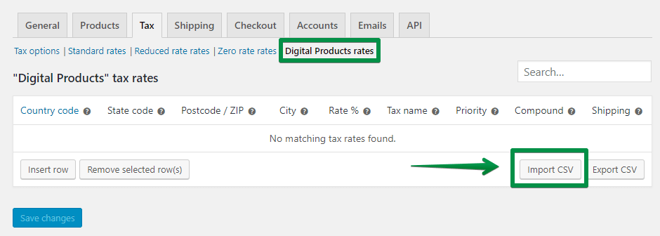 How To Import Vat Tax Rates From Csv In WooCommerce