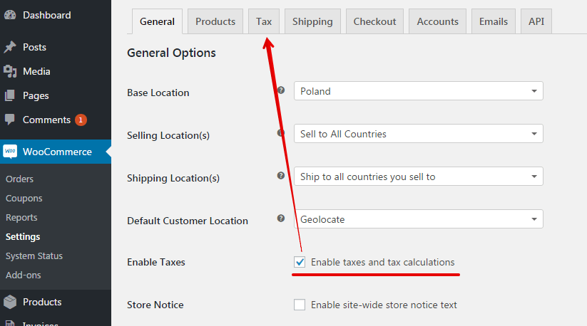 Woocommerce Tax Enable - how to add tax in WooCommerce