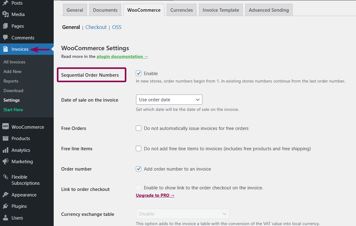 How To Enable Woocommerce Sequential Order Numbers