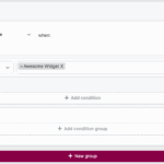 Conditional logic example per product