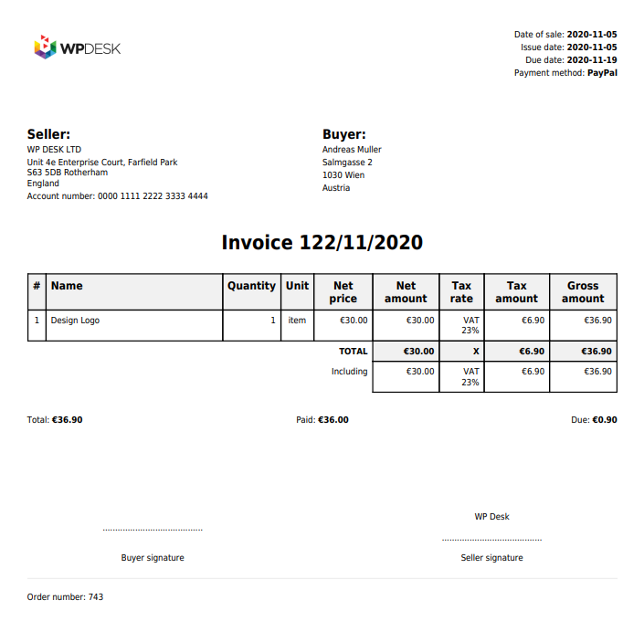 Invoice