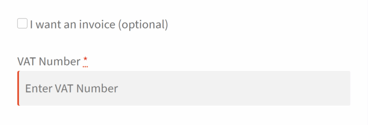 Flexible Invoices Woocommerce Vat Number Checkout