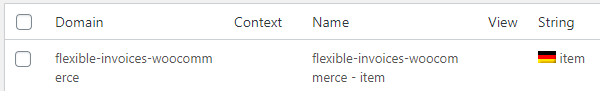 Flexible Invoices Wpml Language