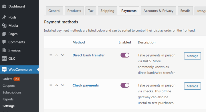 Woocommerce There Are No Payment Methods